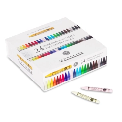 Coffret de 24 1/2 crayons pastel - Sennelier
