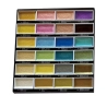 Coffret de 24 godets de peinture aquarelle japonaise Gansai Tambi -sélection Métalliques