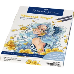 Coffret de Feutres Goldfaber Sketch - Romantic Manga - Faber-Castell