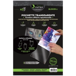 Pochette transparente de protection