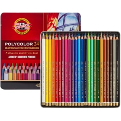 Coffret de 24 crayons Polycolor - Koh-I-Noor