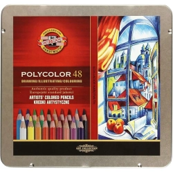 Coffret de 48 crayons Polycolor - Koh-I-Noor