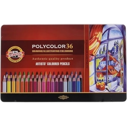 Coffret de 36 crayons Polycolor - Koh-I-Noor