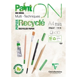 Bloc PAINT ON Multi-technique recyclé 250g