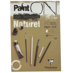 Bloc PAINT ON Multi-technique Naturel  250g