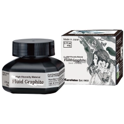 Encre graphite épaisse de Kuretake 60 ml