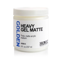 Gel de structure épais mat - Golden