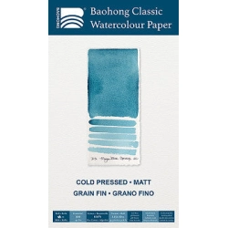Rouleau de papier Aquarelle 300g/m² 1.15x10m Baohong classic watercolour paper - Baohong