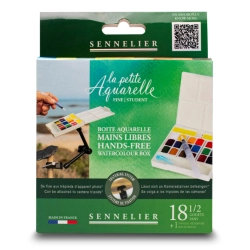 Coffret Main-libre La petite aquarelle 12 1/2 godets - Sennelier