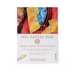 Bloc papier Oil Pad pour pastel à l'huile - Sennelier
