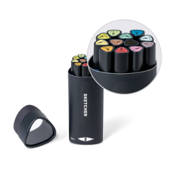 Coffret Marker set N°2 de 12 feutres Sketcher - Molotow