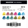 Coffret Marker set N°3 de 12 feutres Sketcher - Molotow