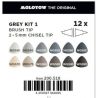 Coffret Marker set Gris N°1 de 12 feutres Sketcher - Molotow