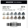 Coffret Marker set Gris N°1 de 12 feutres Sketcher - Molotow