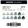 Coffret Marker set Gris N°2 de 12 feutres Sketcher - Molotow