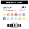 Coffret Marker set Pastel de 12 feutres Sketcher - Molotow