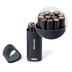 Coffret Marker set Personnage de 12 feutres Sketcher - Molotow