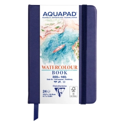 Carnet Aquarelle rigide Aquapad 300g - Clairefontaine