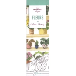 Marque-pages Fleurs - Editions Marie-Claire