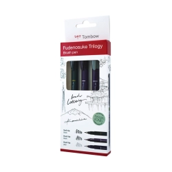 Set de 3 feutres de calligraphie Fudenosuke