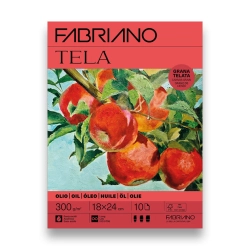 Bloc de Papier pour peinture à l'huile TELA - 300g/m² - Fabriano