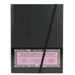 Carnet aquarelle de Arches grain satiné