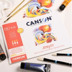 Bloc papier acrylique Canson 400g