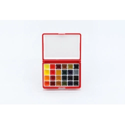 Set pocket rouge d' aquarelle 24 couleurs assorties - Art & Go