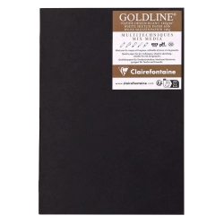 Carnet de dessin multitechniques Goldline 20 feuilles - 140gr/m²