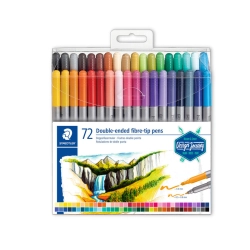 Coffret de 72 Feutres Twin double pointes - Staedtler