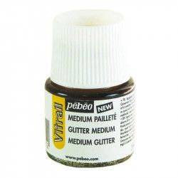 Médium pailleté Vitrail Pebeo 45ml