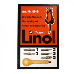 Coffret de linogravure Brause