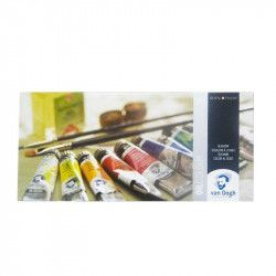 Coffret de 10 tubes de peinture à l'Huile Van Gogh - 20ml + accessoires