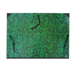 Carton à dessin Vert Annonay à Cordons 
