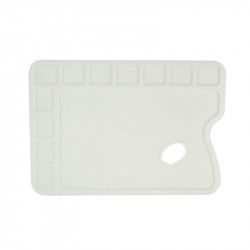 Palette plastique rectangulaire 35x24,5
