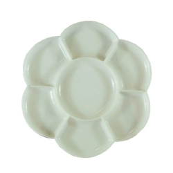 Palette plastique marguerite 7 alvéoles avec couvercle