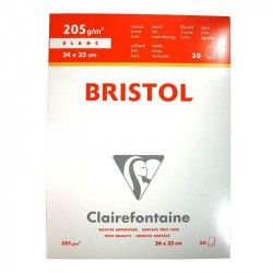 Bloc Bristol Clairefontaine, 205g