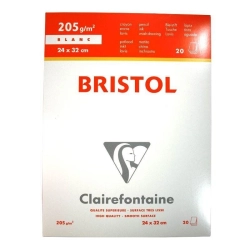 Bloc Bristol Clairefontaine, 205g