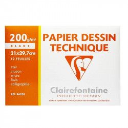 Pochette Papier Dessin Technique 200g