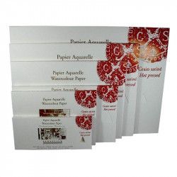 Papier aquarelle Sennelier grain satiné 300g