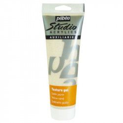 Gel de texture sable studio acrylique 250ml - Pébéo