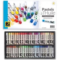 Pastels à l'huile Dalbe