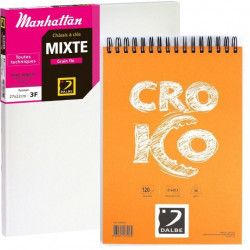 Papiers et toiles