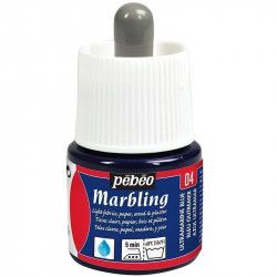 Peinture marbling Pébéo