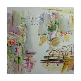 Carnets de voyage à l'aquarelle