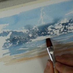 Les techniques de l'aquarelle