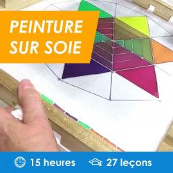 Cours de peinture sur soie en ligne