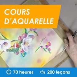 Cours d'aquarelle en ligne