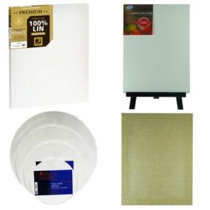 Châssis entoilés pour peinture acrylique