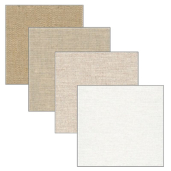 Rouleaux de toile pour peinture à l'huile